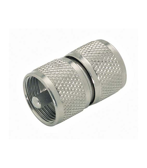 Coaxial Adapter, UHF Male / Male (PL259)
