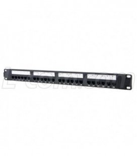Category 5e PoE+ Patch Panel with Cable Management