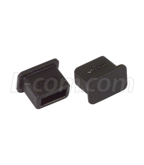 Protective Cover for USB 2.0 Type Mini B5 Plugs, Pkg/10