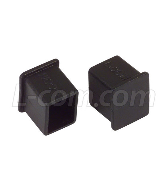 Protective Cover for USB 3.0 Type B Plugs, Pkg/10