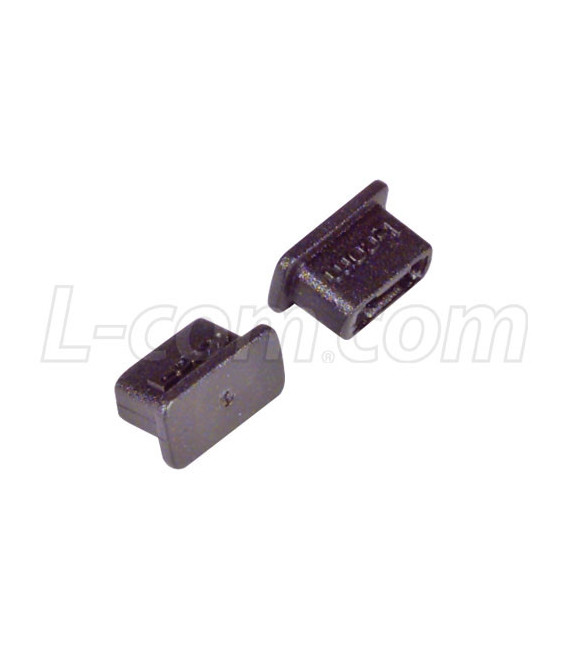 Protective Cover for USB 2.0 Type Micro B Plugs, Pkg/10