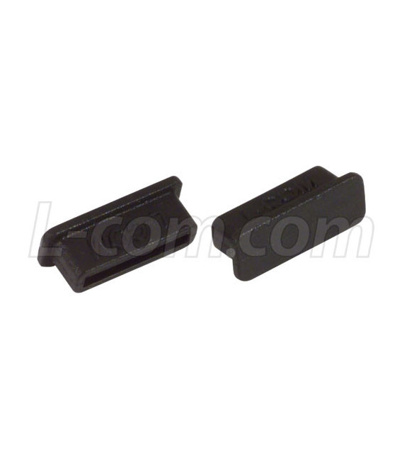Protective Cover for USB 3.0 Type Micro B Plugs, Pkg/10