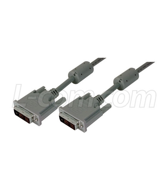 Premium DVI-D Single Link DVI Cable Male / Male w/ Ferrites, 10.0 ft