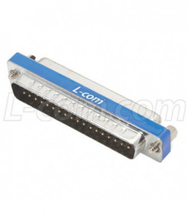 Capacitive Filter (EMC) Adapter, DB37 Male/Female