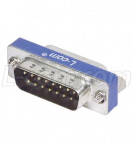 Capacitive Filter (EMC) Adapter, DB15 Male/Female