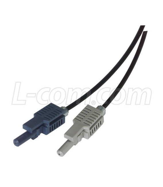 Simplex Latching HFBR Plastic Fiber Optic Cable, 4.0m