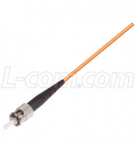 OM1 62.5/125 2.0mm Fiber Pigtail ST, Orange 3.0m