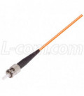 OM1 62.5/125 2.0mm Fiber Pigtail ST, Orange 1.0m
