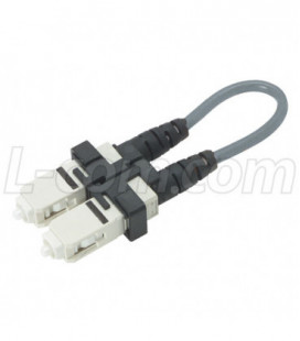Fiber Loopback with SC Connectors, 62.5/125