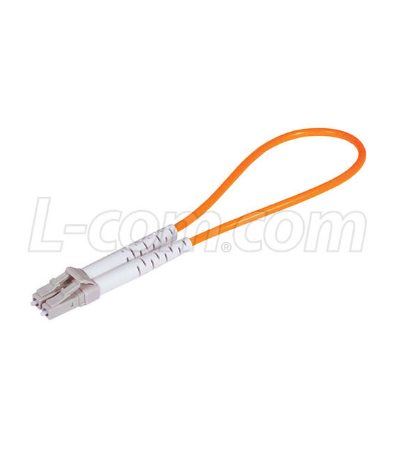 Fiber Loopback with LC Connectors, 50/125