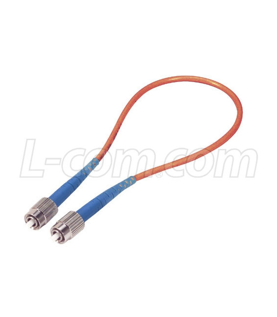 Fiber Loopback with FC Connectors, 50/125