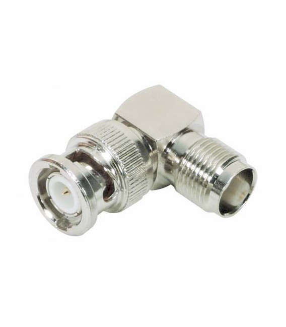 Coaxial Adapter, BNC Male / TNC Female Right Angle