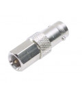 Coaxial Adapter, BNC Female / FME Male