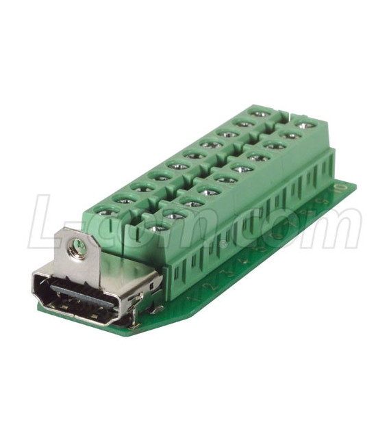 Female Field Termination Connector for HDMI Applications