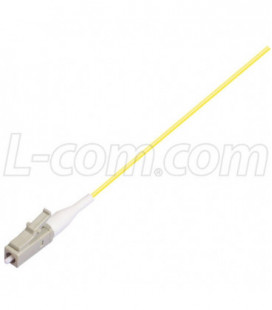 OM1 62.5/125 900um Fiber Pigtail LC, Yellow 1.0m