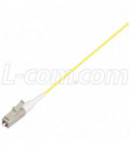 OM1 62.5/125 900um Fiber Pigtail LC, Yellow 1.0m
