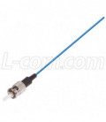 OM1 62.5/125 900um Fiber Pigtail ST, Blue 1.0m