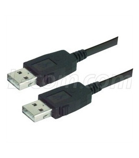 LSZH USB Cable Assembly, Latching A / Latching A 4.0m