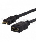 HDMI A Female to HDMI C Male Dongle Cable