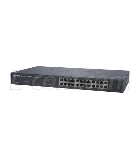 Planet 24 Port 10/100/1000 RJ45 Ethernet Switch