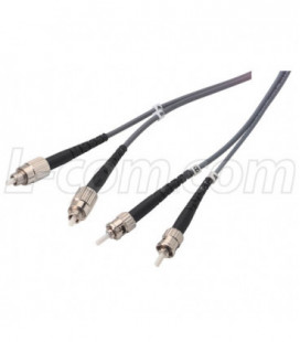 OM1 62.5/125, Multimode Fiber Cable, Dual FC / Dual ST, 2.0m
