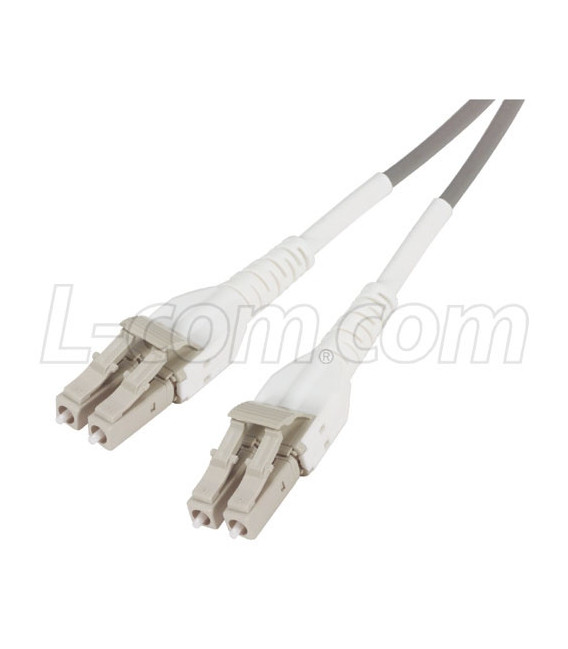 OM1 62.5/125, Multimode Uniboot Fiber Cable, Dual LC / Dual LC, 10.0m