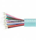 1 Meter Interval 12 count OM4 50/125 Bulk Breakout Cable, 2mm Sub Units