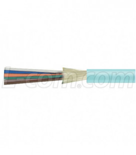 1 Meter Interval 6 count, Indoor/Outdoor, OM4 50/125 Bulk Distribution Cable, 900um Sub Units