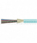 1 Meter Interval 6 count, Indoor/Outdoor, OM4 50/125 Bulk Distribution Cable, 900um Sub Units