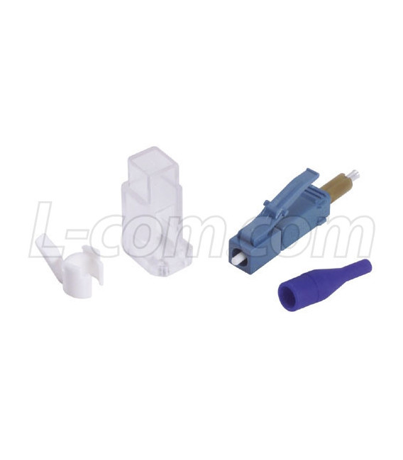 Fiber Connector, UniCam LC UPC Male, Single mode