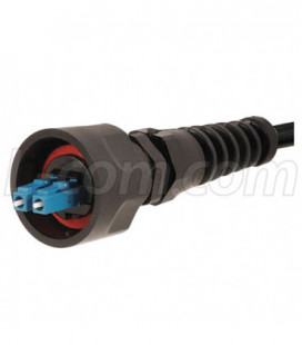 Duplex SM LC IP66/67 Connector/Integrated Strain Relief