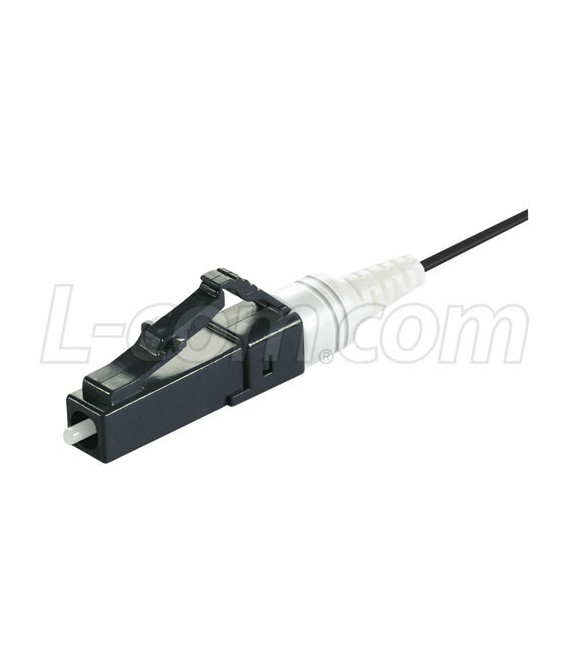 LC Connector for XPFIT-KIT, 50/125, OM2, Black, Pkg/ 12