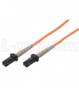 OM2 50/125, Multimode Fiber Cable, MT-RJ / MT-RJ, 1.0m