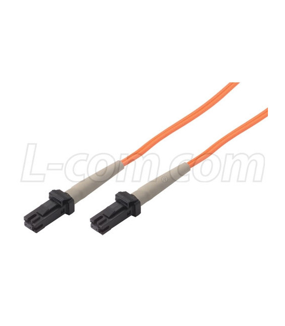 OM2 50/125, Multimode Fiber Cable, MT-RJ / MT-RJ, 3.0m
