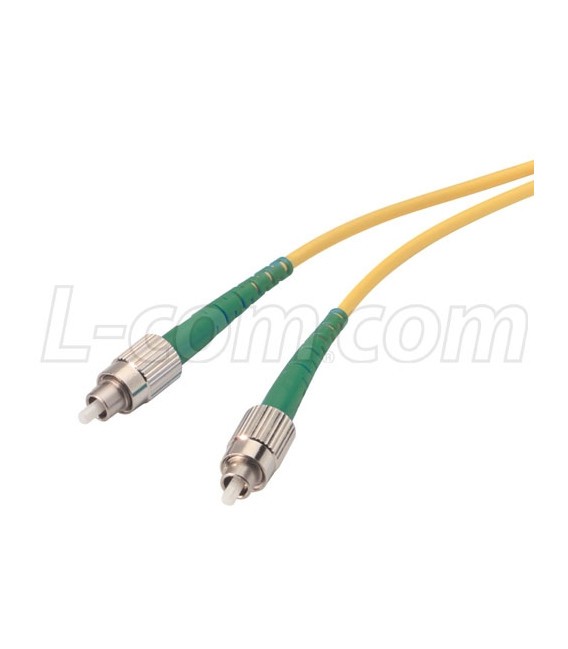 9/125, Singlemode Fiber APC Cable, FC / FC, 1.0m