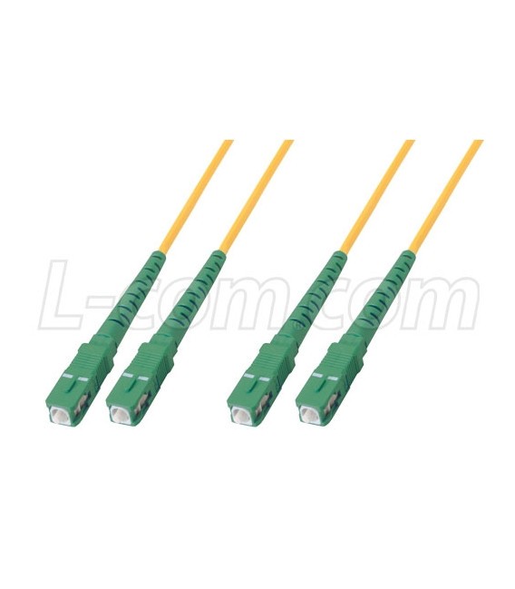 9/125, Single mode Fiber APC Cable, SC / SC, 1.0m