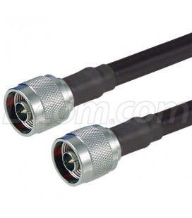 N-Male to N-Male 400 Series Assembly 25 ft