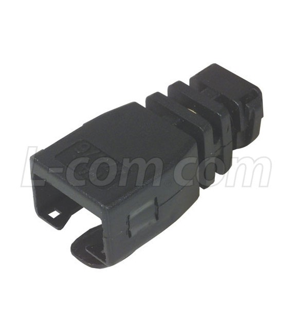 8x8 Modular Plug Covers, Black - Pkg/50