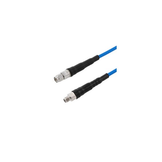 SMA Male to SMA Female Cable Using 402SS Series Coax with Heavy Duty Boot, 1.0 ft