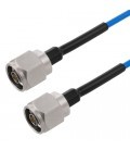 N Male to N Male Cable Using 402SS Series Coax with Heavy Duty Boot, 1.5 ft