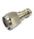 Outdoor N Male connector for LMR/CNT400 coan cable.