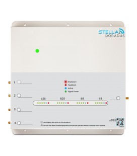 Kit Repetidor de señal, 4 salidas, 4 bandas 700/800/900/1800- 3,4,5G