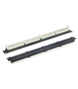 Patch panel 24 puertos para Cat.6- UTP