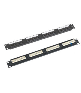 Patch panel 48 puertos para Cat.6- UTP tipo AMP en 2U