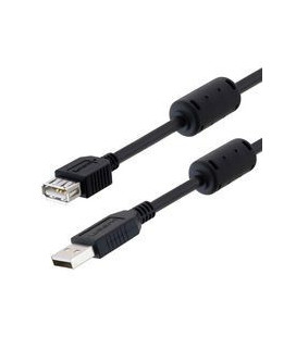 LSZH USB cable with Ferrites Type A male to Type A Female 3M