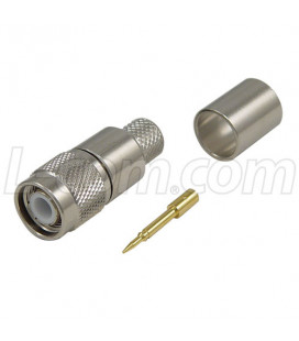 TNC Male Crimp for RG8, 400-Series Cable