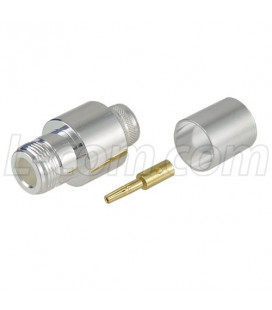 Type N Female Crimp for 600-Series Cable