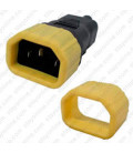 C14 Secure Sleeve Contact Retention Insert - Yellow
