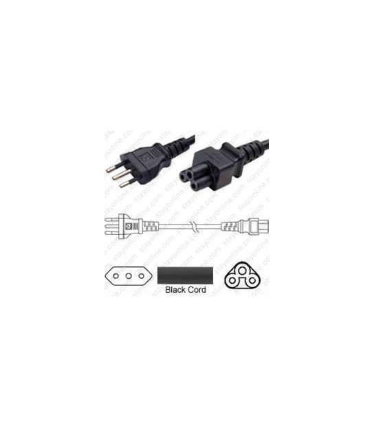 Italy Cei 23 50 Male To C19 Female 3 Meters 16 Amp 250 Volt H05vv F 3x1 5 Black Power Cord