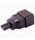 C20 Plug to C7 Connector Block Adapter - Black